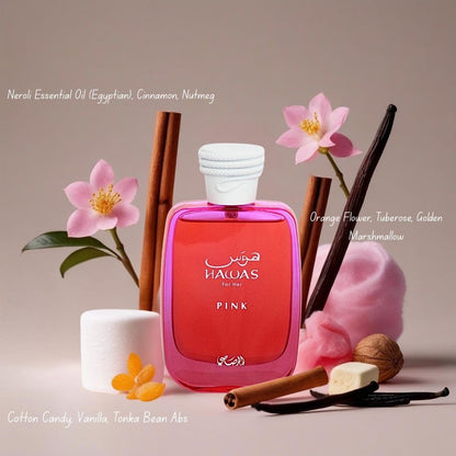 RASASI Hawas Pink For Her Eau de Parfum Spray 100ml (3.4 oz)
